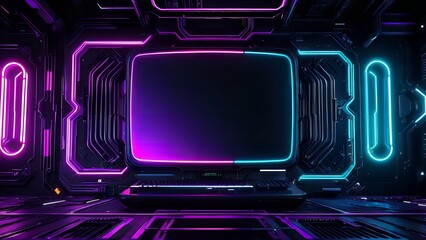 Electric Skies: Cyberpunk Backgrounds Like Never Before, Premium Quality, Standard Version