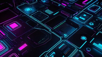 Future Shock: The Art of Cyberpunk Backgrounds, Premium Quality, Extended Version