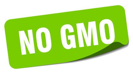 NO GMO sticker