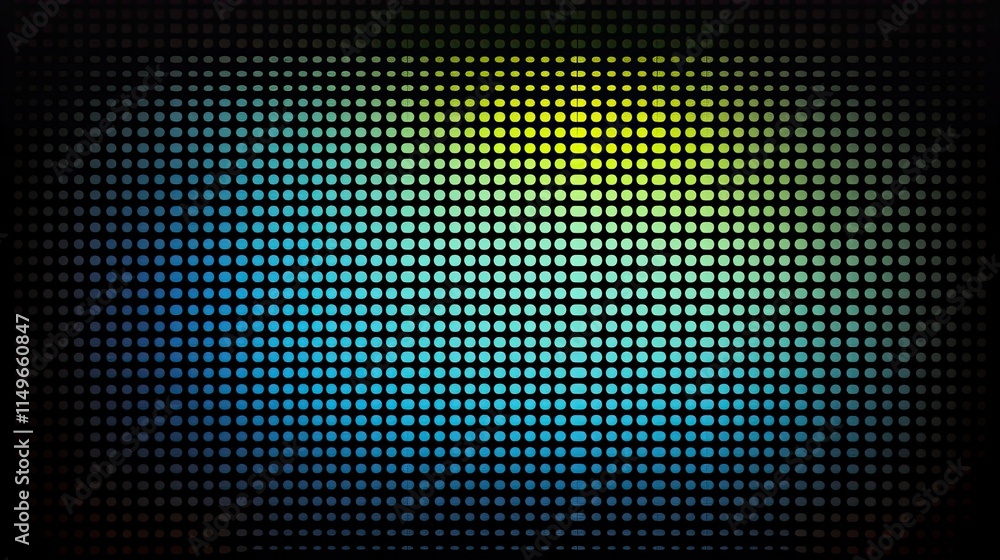 Poster abstract gradient background with colorful dots and soft lighting