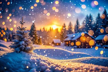 Slow Motion Winter Snowfall: Cinematic 250fps Footage, Studio Lit