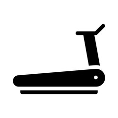 treadmill glyph icon