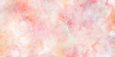 Obraz premium Pink background. pink watercolor background abstract texture with color splash design. Pink watercolor pastel painted background