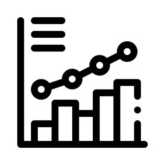 graph icon line icon