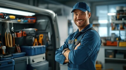 The Friendly Tool Van Worker
