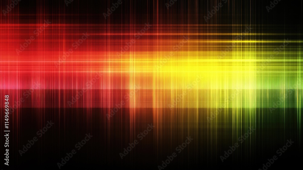 Poster vibrant abstract background with colorful lines and light patterns