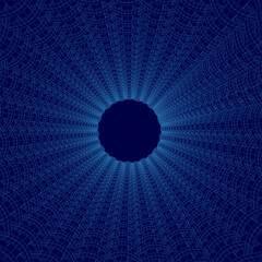 abstract digital tech sci fi tunnel speed movement loading concept design background