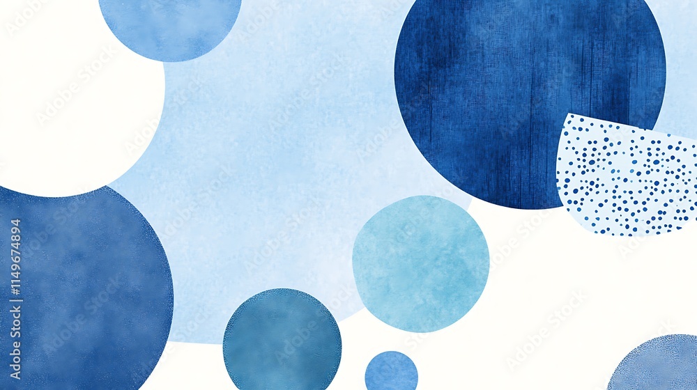 Poster colorful abstract background with geometric shapes and playful patterns