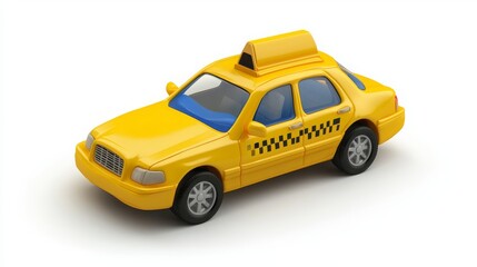 High-Resolution Taxi Service Business Concept Image