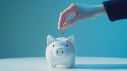 The Piggy Bank Savings Concept