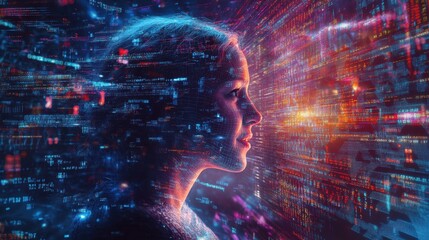The Woman with Data Vision