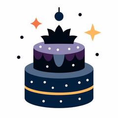 birthday cake illustration