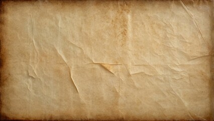 Vintage Parchment Paper Texture An Aged Background