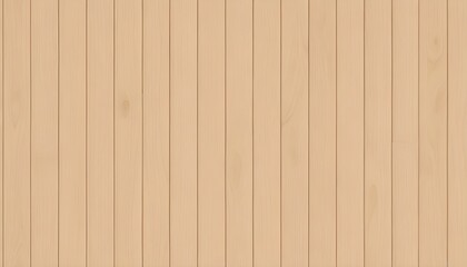 Obraz premium Light wooden paneling with vertical lines, featuring a smooth texture and a natural wood grain pattern