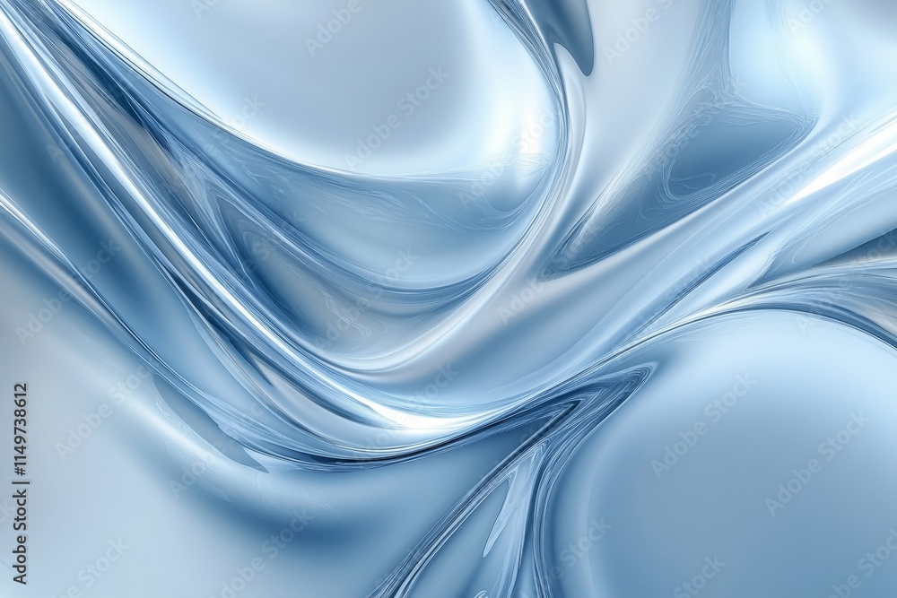 Poster elegant abstract background featuring fluid shapes and soft curves for modern design aesthetics