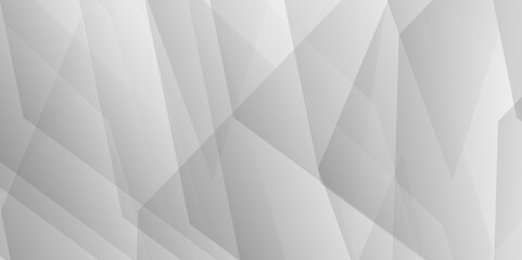Obraz premium White abstract geometric style space background texture vector triangle and square pattern. 