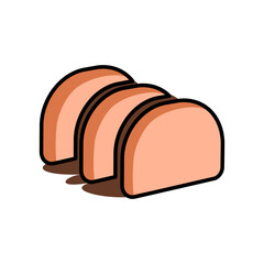 slices of bread