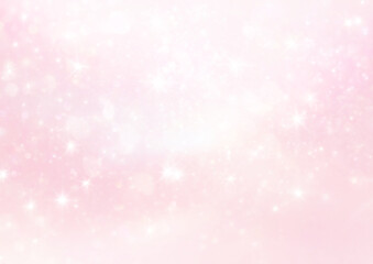 キラキラ輝くピンク色の抽象的な背景
