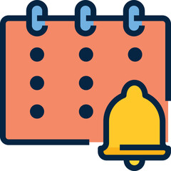 Calendar Bell Icon