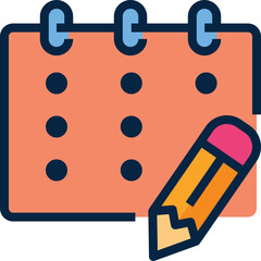 Calendar Pencil Icon