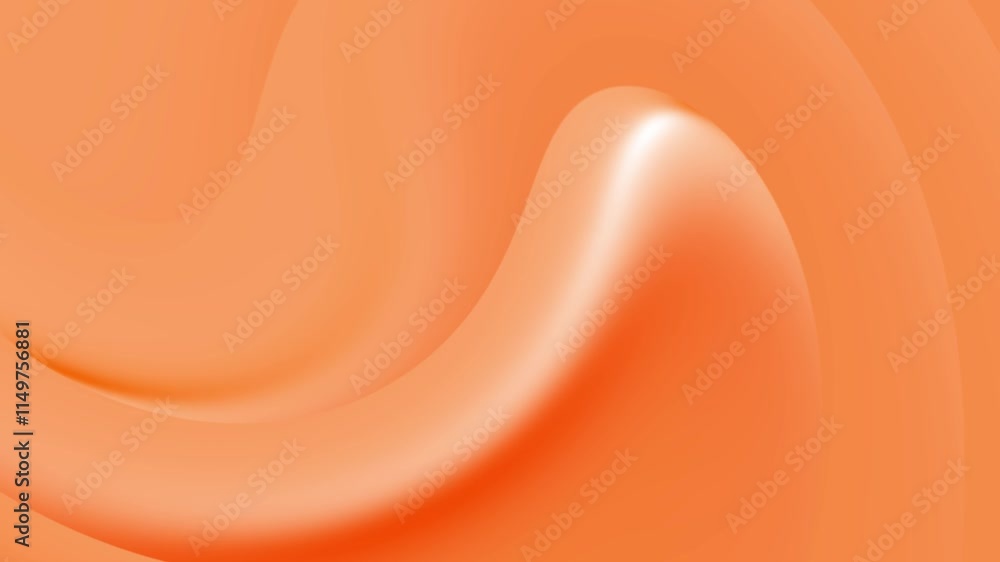 Aufkleber curve wave abstract corporate motion background. seamless looping animation