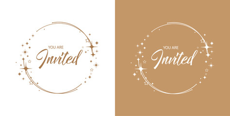 you are invited sign	