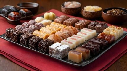 Delicious Assorted Sweets - A Culinary Delight
