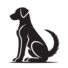 High-Quality Dog Silhouette Logo for Your Business