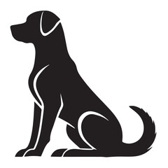 High-Quality Dog Silhouette Logo for Your Business