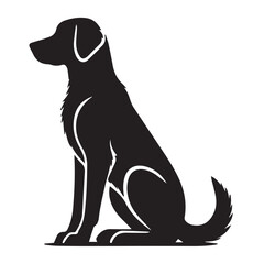 High-Quality Dog Silhouette Logo for Your Business