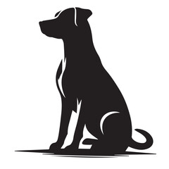 High-Quality Dog Silhouette Logo for Your Business