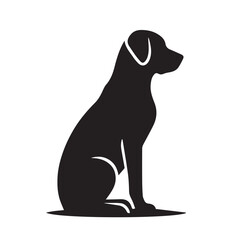 High-Quality Dog Silhouette Logo for Your Business
