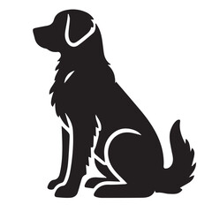 High-Quality Dog Silhouette Logo for Your Business