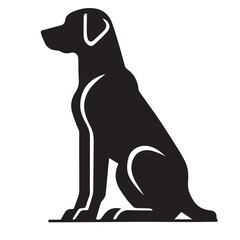 High-Quality Dog Silhouette Logo for Your Business
