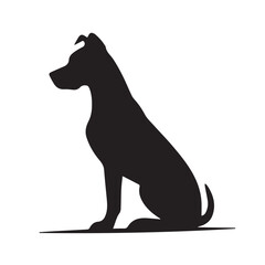 High-Quality Dog Silhouette Logo for Your Business
