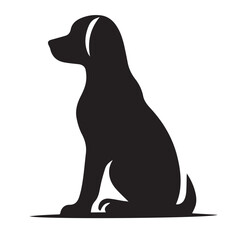 High-Quality Dog Silhouette Logo for Your Business