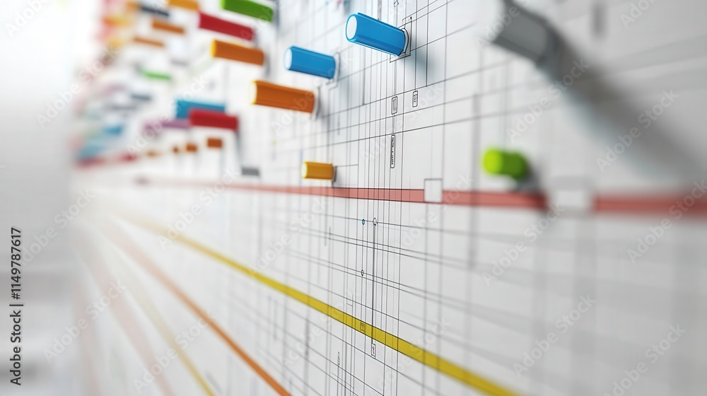Poster construction scheduling and project management are essential for delivering a building on time and w