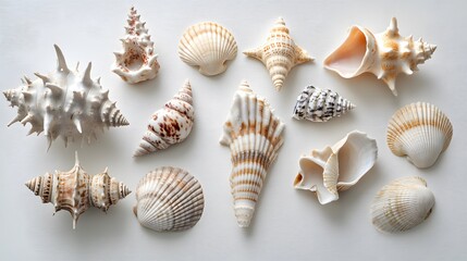 Exploring diverse shells coastal beach nature photography natural environment close-up marine life wonders