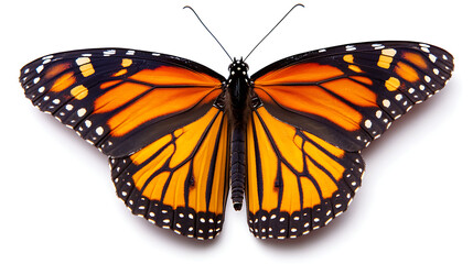 Fototapeta premium Monarch Butterfly Wings Spread