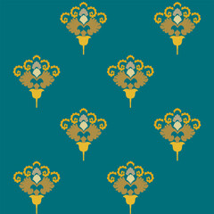 seamless pattern with flowers