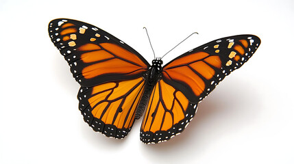 Fototapeta premium Monarch Butterfly Wings Open 