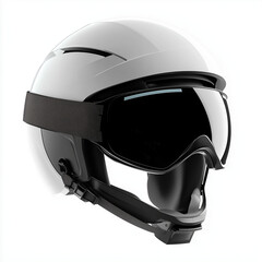Built-in Visor Skiing Helmet for Clear and Protected Vision