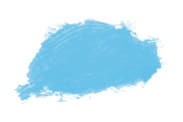 Horizontal light blue brush strokes set on a transparent background.