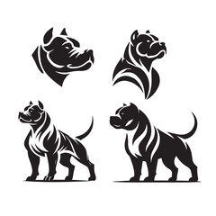 Unique and Striking Dog Illustration for Your Project