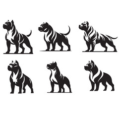 Unique and Striking Dog Illustration for Your Project