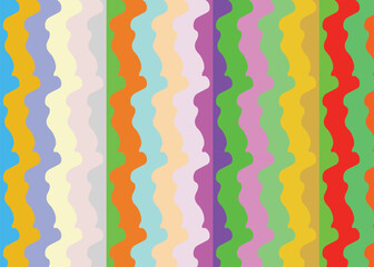 pattern, seamless, texture, vector, wallpaper, design, illustration, rainbow, wave, art, geometric, colorful, decoration, color, backdrop,