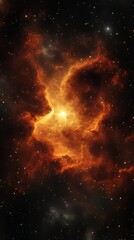 Naklejka premium Deep space nebulae. space background. Ultra realistic. Photorealistic