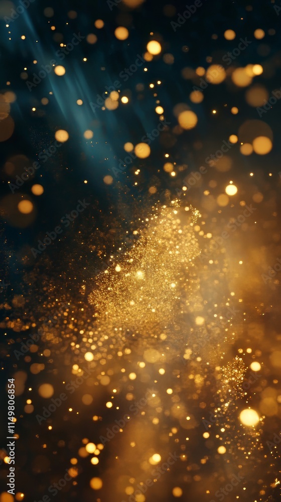 Poster magic background particle effect, simple background motion graphic. space background. ultra realisti