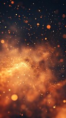 Magic background particle effect, simple background motion graphic. space background. Ultra realistic. Photorealistic