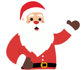 cartoon santa claus